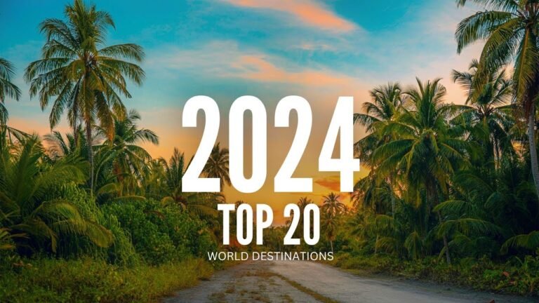 Top 20 Travel Destinations in the World!✈️ | The Ultimate Travel Guide 2024