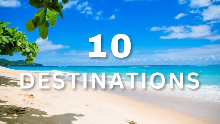 Top 10 Travel Destinations 2024 (Travel Video)